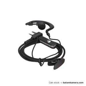 YUNUO Headset Mic Walkie Talkie PTT Single Earpiece 2 Pin Baofeng